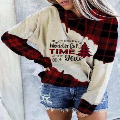 China Cute Christmas Sweater Anti-Wrinkle Sweaters Oversized Sweatshirt Hoodie Autumn Custom Cut and Sew for sale