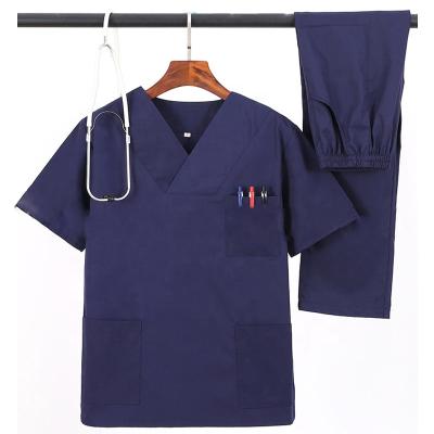 China Private Label Hospital Hospital Scrubs Medical Uniforms Scrubs Wholesale Uniforms Short Sleeve Medical Uniforms Nursing Scrub Sets for sale