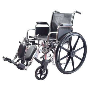 China Free Samples Comfort Wheelchair Taiwan Aluminum Chromed Wheelchair for sale