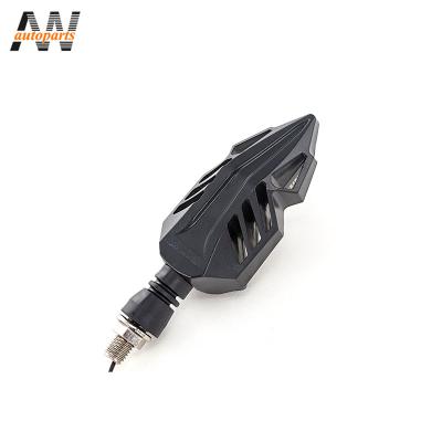 China Universal Plug & Play Installation AW Motorcycle LED Turn Signal Amber Light Universal Flowing Indicator for sale