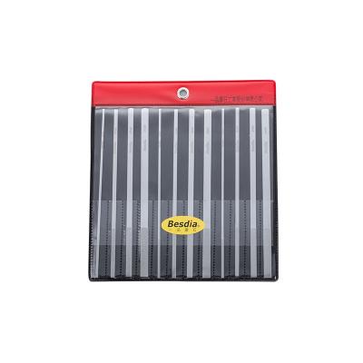 China High Quality Besdia Diamond Tapered Hand Files Corundum Alloy File 12pcs Chip Removal/Chamfering/Polishing Set 2mm 4mm 6mm 8mm Width for sale