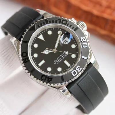 China Top Famous Fashion Style Brand Ladies Day/Date Watch Women Men Silicone Luxury Strap Wrist Watch Classic Couple Watches Gifts for sale