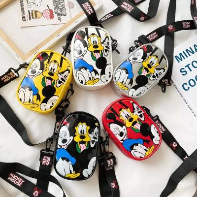 China New Cartoon Hot Selling Waterproof Mickey Ladies Child's Single Shoulder Messenger Bag Handbag for sale