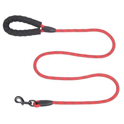 China Amazon Sustainable Basics Nylon Soft Padded Thick Lead Lead Leash For Small Medium Large Dogs Puppy for sale