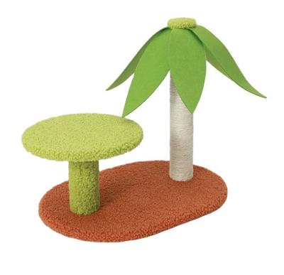 China Viable Hot Selling Amazon New Design Cat Scratcher Toy Cat Tree For Cat Play And Scratcher for sale