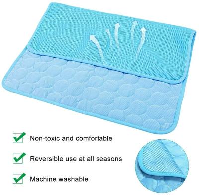 China Pressure-activated cooling gel cooling mat keeps dogs and cats comfortable all summer long to avoid overheating the pet bed for sale