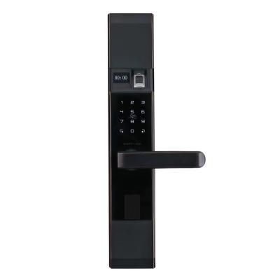 China Zinc Alloy Smart Biometric Fingerprint Door Lock Digital Electronic Lock With Fingerprint Password RFID Card Key Unlock for sale