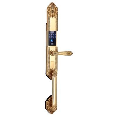 China Zinc Alloy Classic Style Smart Fingerprint Door Lock For Home In Zinc Alloy for sale