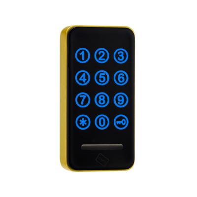 China Zinc Alloy Keyless Electronic Sensor Keypad Digital RFID Magnetic Locker Lock For Drawer Cabinet for sale