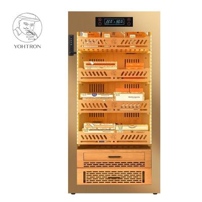 China Hotel household constant humidity &temperature cigar cabinet cooler for wholesale for sale