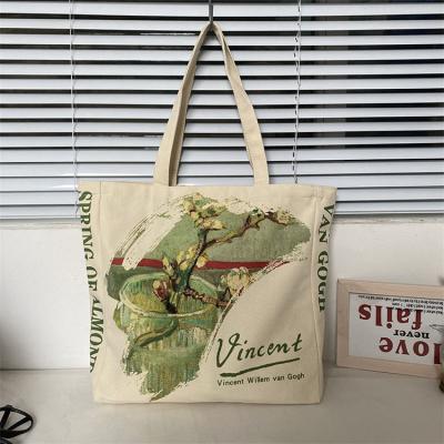 China Durable Customized Recycle Organic Cotton Canvas Tote Shopping Tote Bag Bulk With Print Logo Promotional Supplier for sale