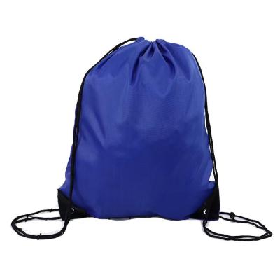 China Durable Customized Breathable Logo Polyester Cotton Canvas Gym Backpack Drawstring Bag For Sports Travel for sale