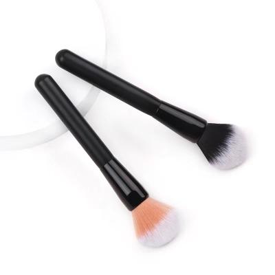 China Angular Blush New Arrival High Quality Powder Foundation Brush Vegan Makeup Blending Buffing Tool for Blusher and Bronzer for sale