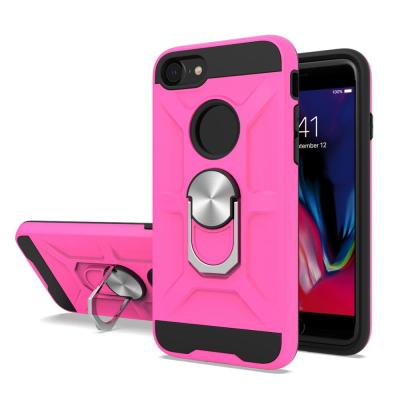 China 2 in 1 Guangzhou Factory Combo TPU Cell Phone Case Cell Phone Soft Case with Kickstand Back Bottoms for iphone 6 7 8 11 12 for sale