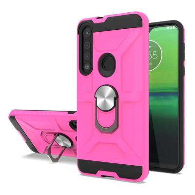 China Two-in-One Combo Accessories Para Celulares PC TPU Phone Cover Shockproof Case For Motorola G8 Game One Macro E6 Plus for sale