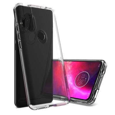 China Two-in-One TPU Cell Phone Case Transparente Cell Phone Covers For Motorola G8 Plus E6 Hyper Power Play One for sale