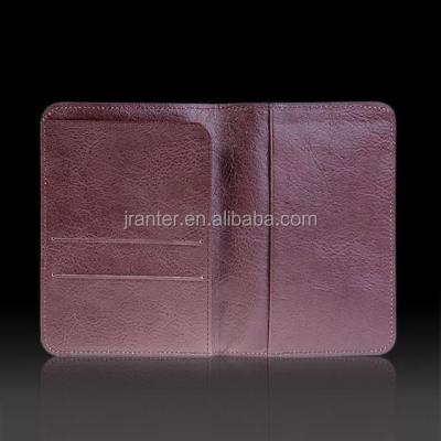 China Wholesale Vintage Passport Cover Holder Genuine Leather Custom Passport Holder for sale