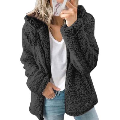 China Autumn Winter Fleece Jacket Lady 2021 breathable plus size S-5XL Qu for sale