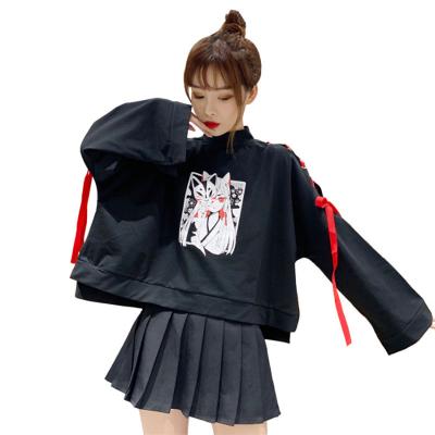 China Autumn Lovely Girl's Plus Size Cosplay Style Ins Style Fashion Clothing Japanese Style Women's Harajuku Hoodie Jacket for sale