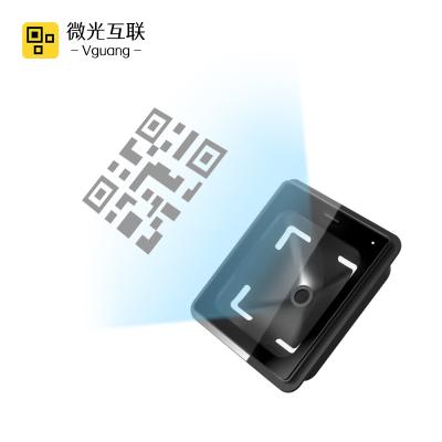 China Vguang Q300 Embedded QR Code Reader 1D 2D OEM ODM Kiosk Barcode Scanner In Vending Machine Plug & Play QR Code Scanner 75mm*65mm*28.35mm for sale