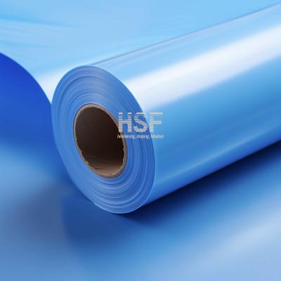 China Opa blauw 60uM HDPE-film voor tuinbouw toepassingen Te koop