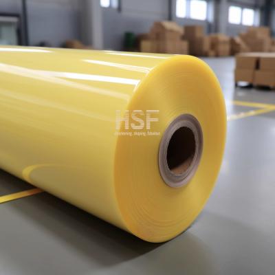 Cina 50 micron film opachi di polipropilene giallo fuso CPP per imballaggi al dettaglio in vendita