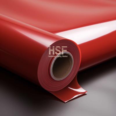 China 60 Micron Opaque Red CPP Cast Polypropylene Film for industrial packaging for sale