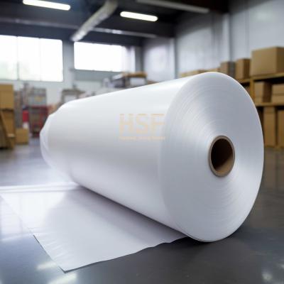 China 70 μm undurchsichtige weiße MOPP-Folien für Lebensmittelverpackungen, Laminationen, Klebebandetiketten, industrielle Anwendungen, zu verkaufen