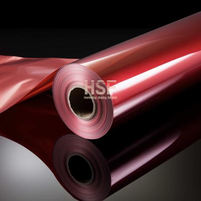 Cina 50 micron opaco PET rosso Film di rilascio fluorosilicone silicone rivestito lato ferita in in vendita