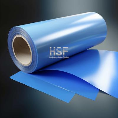 Cina 85 μM Blue MOPP Film di rilascio rivestito in silicone per imballaggi alimentari, laminazione, etichette a nastro, applicazioni industriali in vendita