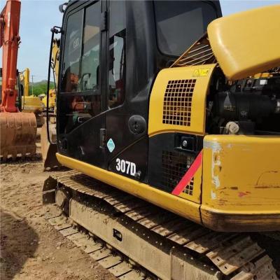 China Small CAT Used 307D Digger Excavator Mini Excavator Machine 307C 307d 307E 307E2 in stock 0.31 for sale