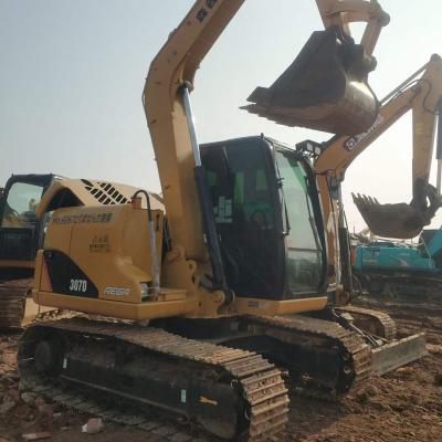 China Original used engineering and construction machinery CAT 307 excavator machine on sale cheap price 0.33 for sale