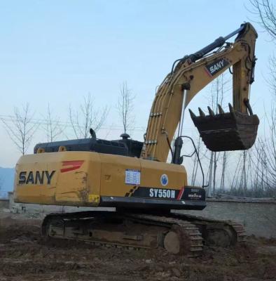 China Stable Performance Used Excavators China Top Brand SANY SY550H Second Hand Sany Hydraulic Tracked Excavators For Sale for sale