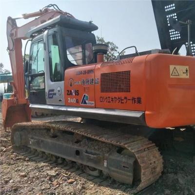 China Hot Selling Used ZX240-3G 1.0 - 1.2 CBM Excavators Hitachi Zaxis 23tons Crawler Digger for sale