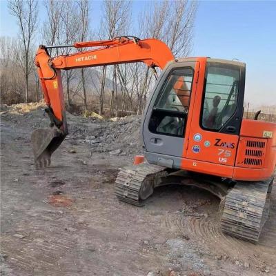 China Hot Selling Hitachi ZX75US Used Mini Excavators All Parts Japan Original 0.28/0.13/0.33 CBM for sale