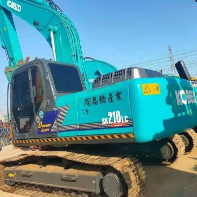 China From China Welcome Consult Used Kobelco SK210LC Excavators Second Hand Excavators Machine 1.0 CBM for sale