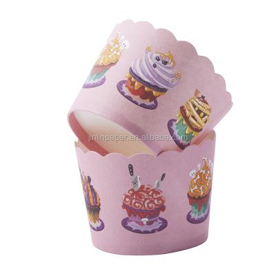 China Food Grade Disposable Paper Cup Mold Cake Muffin Baking Cup for sale