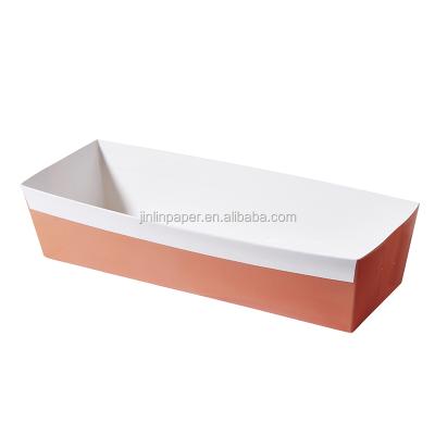 China Disposable Homemade Bread Pan For Baking Heat Resistance Paper Cake Pan for sale