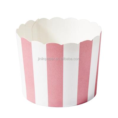 China Factory Factory Paper Cake Baking Cups Greaseproof Cheap Disposable Cake Roll Cups for sale