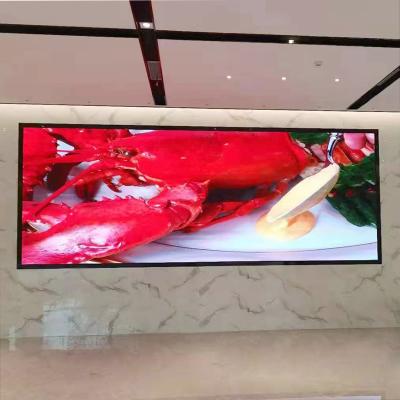 China Customized indoor led screen full color led display p2p2.5P3P4p5 screen bar large screen indoor advertising electronic display for sale