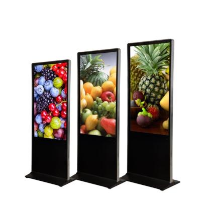 China Totem Full LCD Display Touch Monitor Screen Indoor Indoor LCD Stand Alone Advertising Display for sale