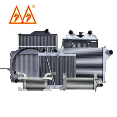 China SHUANGFENG Aluminum High Quality Auto All Plastic Aluminum Radiator For Radiator Manufacturer Customized Old Factory Wholesale for sale