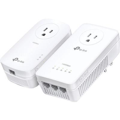 China Powerline AC1200 Wi-Fi Kit One-Touch Wi-Fi FTTH TP-Link TL-WPA8631P AV1300 Gigabit Passthrough Configuration for sale