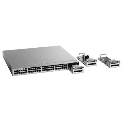 China LACP WS-C3850-48XS-S 48 SFP+ Ports + 4 QSFP+ Ethernet Ports 10 Gigabit Ethernet Enterprise Switch for sale