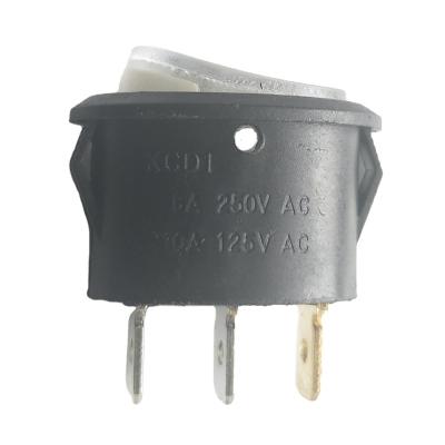 China KCD1-106N illuminated oval rocker switch for socket and oven KCD1-106N for sale