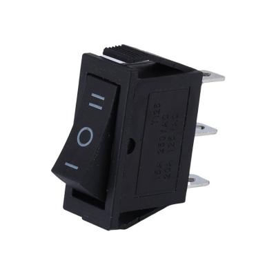 China 15A 250VAC SPDT KCD3-103 3 Position Mini Rocker Switch for sale