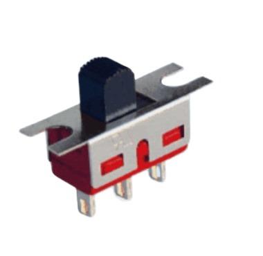 China 1P2T 0.5A.50V DC 1P2T Mini Slide Switch SS-12E01 for sale