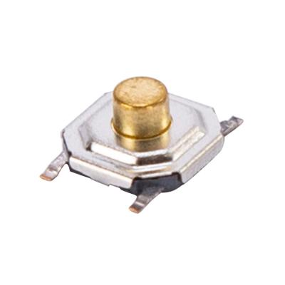 China PCB Surface Mounted Terminal Switch 4*4*25mm Tact Switch IP67 Standard Waterproof Ultra Subminiature Tact Switch 4*4*25mm for sale