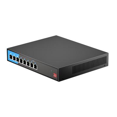 China Delay time <5us Todahika 8 port gigabit 10/100/1000Mbps non management AI POE network switch for sale