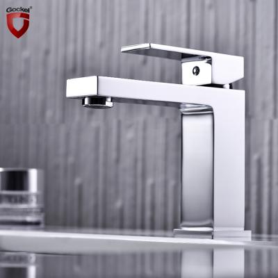 China New Design Faucets Chrome Vessel Sink Faucet Mixer Tap Brass Metered Bathroom Basin Faucets for sale